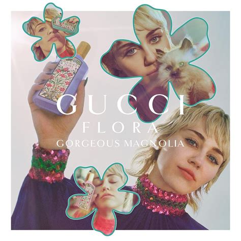 gucci flora gorgeous jasmine miley cyrus|miley cyrus gucci advert.